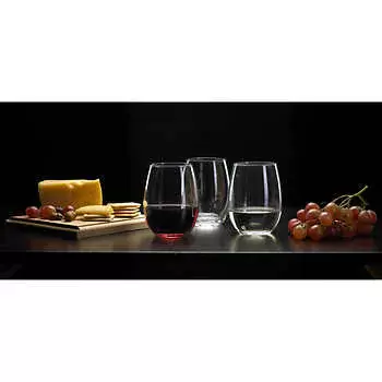 Luminarc 12-piece Stemless Wine Glass Set