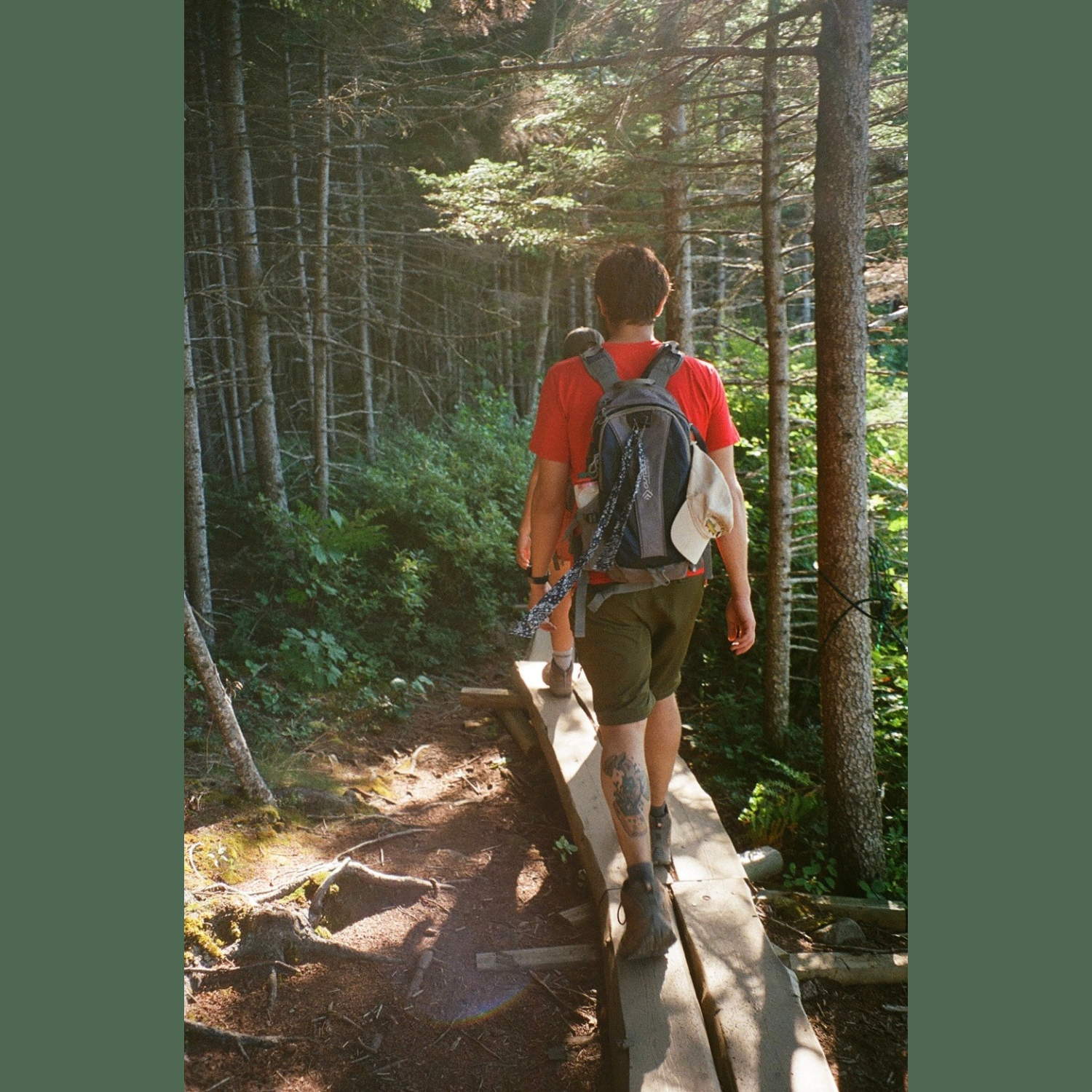 Jordan Pond Loop Trail's Western half features boardwalks and small rock scrambles, while the Eastern half is perhaps the easiest trail in Acadia while still providing great views.