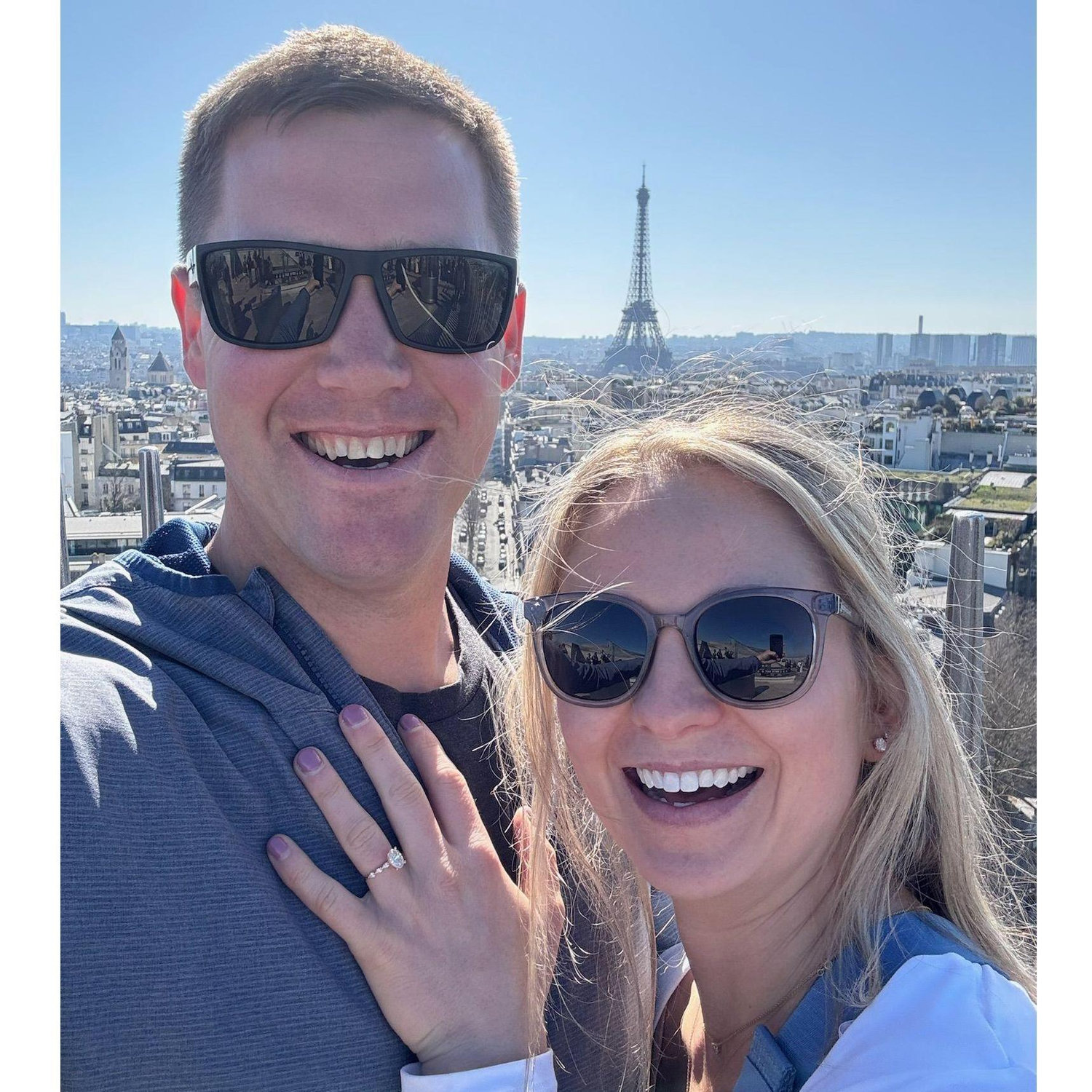 Continued engagement celebrations in the City of Love