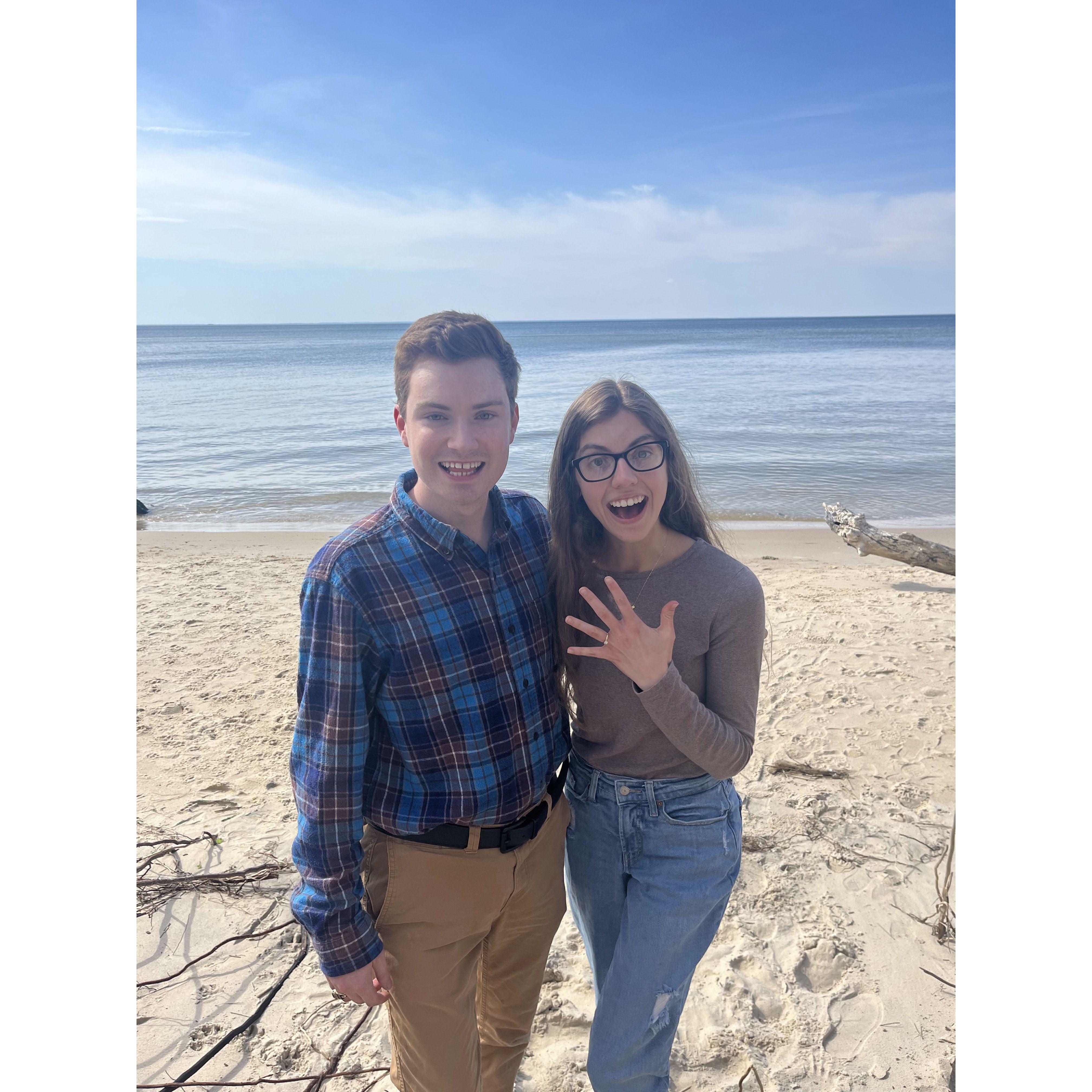 WE GOT ENGAGED!!