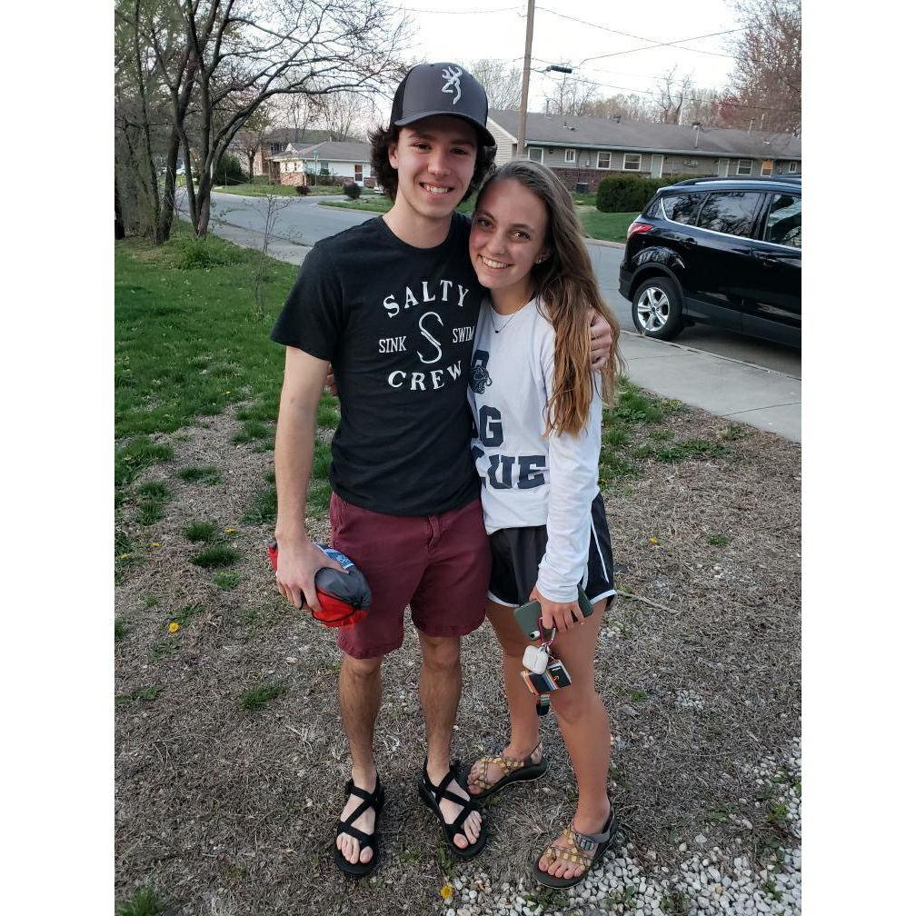 our first picture together