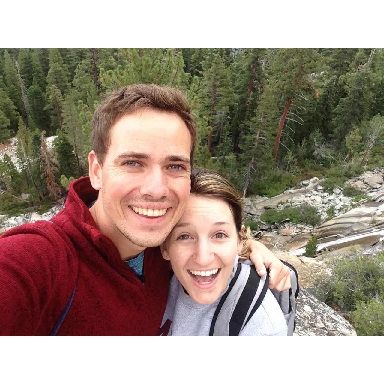 Hiking in Lake Tahoe, California