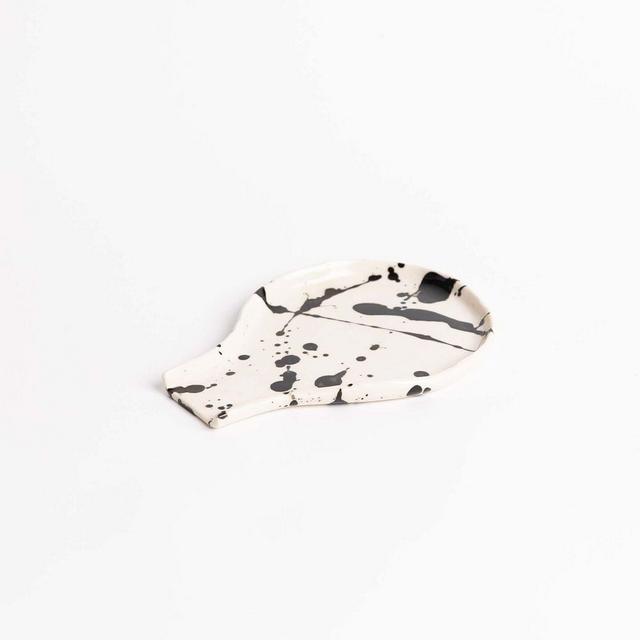 Btw Torrent Spoon Rest Porcelain White 5x5