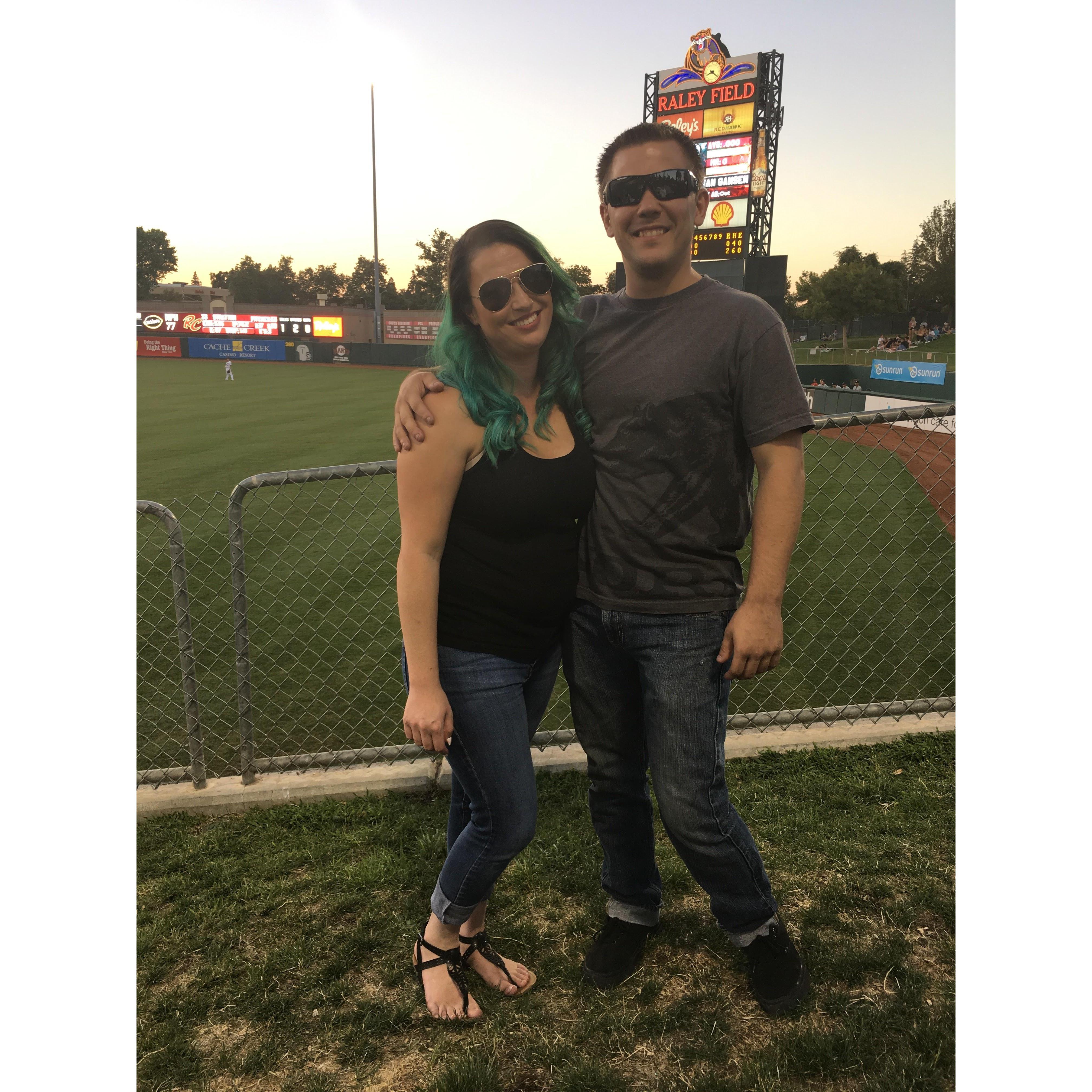 Our first date July 2017