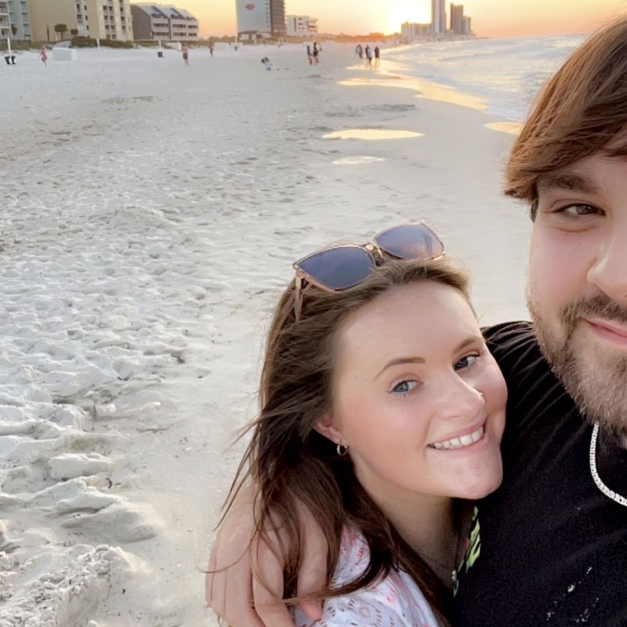 Our first beach trip of many
