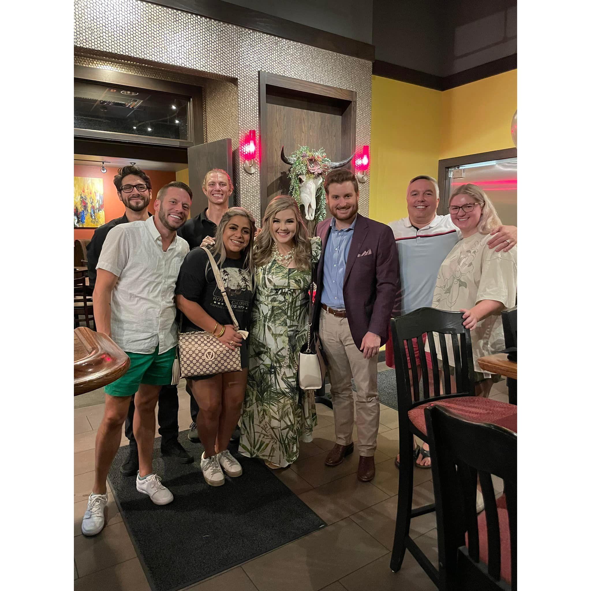 Olivia's 23rd birthday with friends!