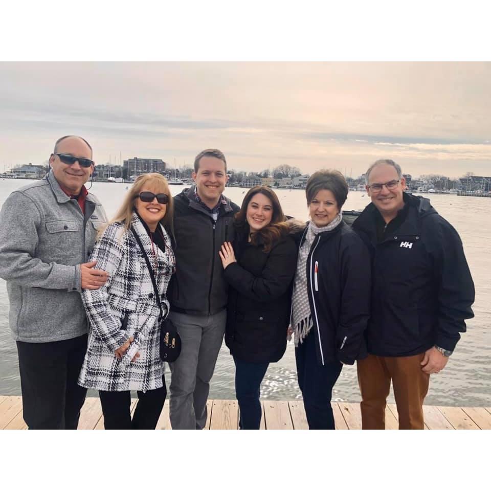 Adam knew how it important it was for Megan to have not only her parents but her future in-laws a part of her engagement day. Such a joyful occasion together for everyone!