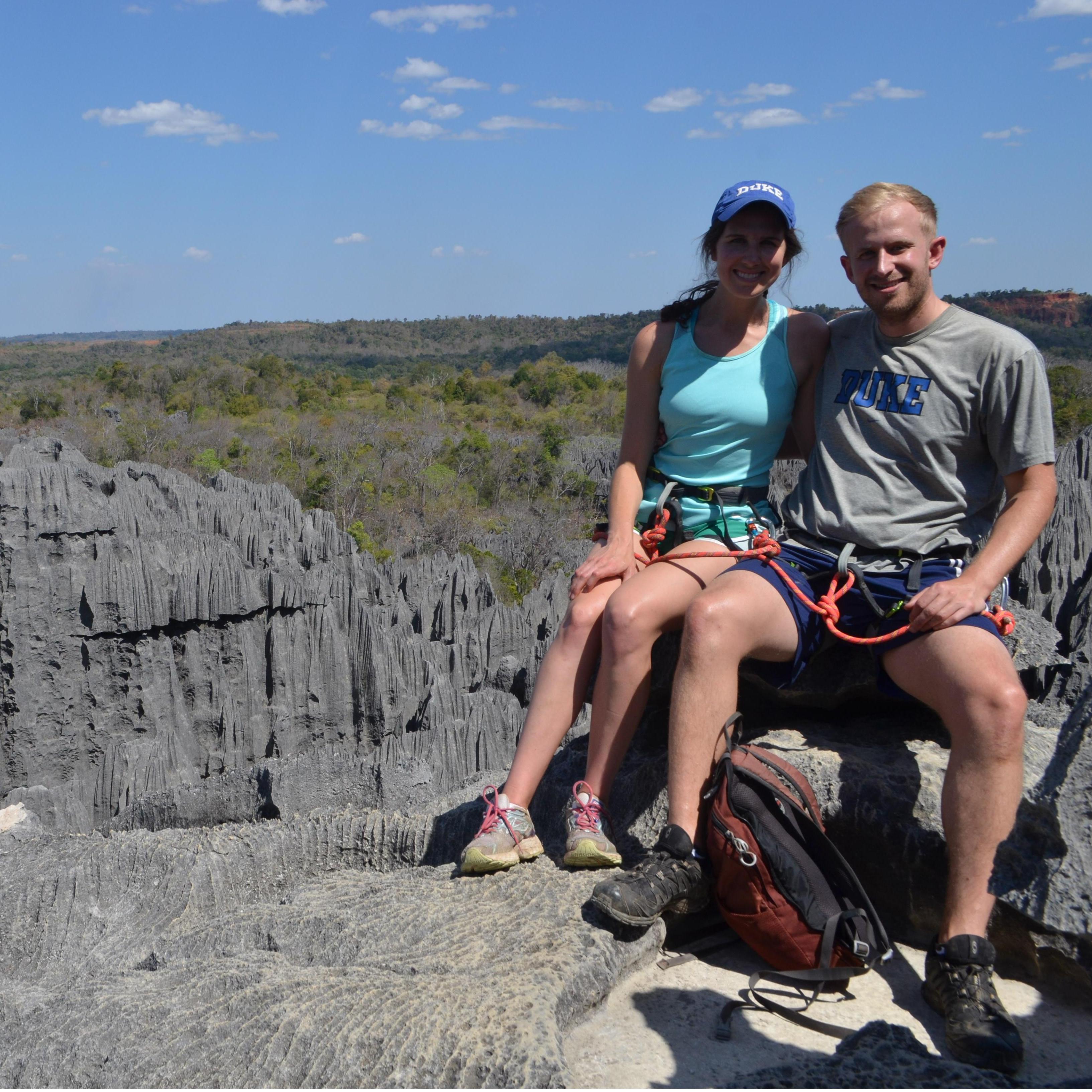 Hiking Big Tsingy, Madagascar