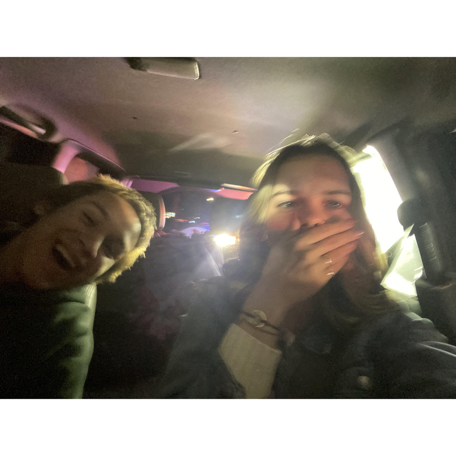 first time getting pulled over (many more to come)