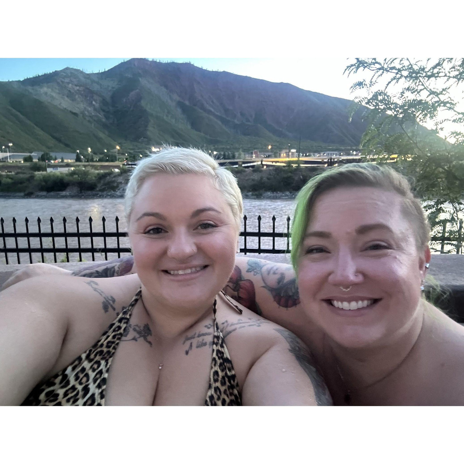 Days after the proposal in Glenwood Springs, CO