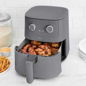 GreenLife 4.5-Quart EZ Air Fryer | Graphite