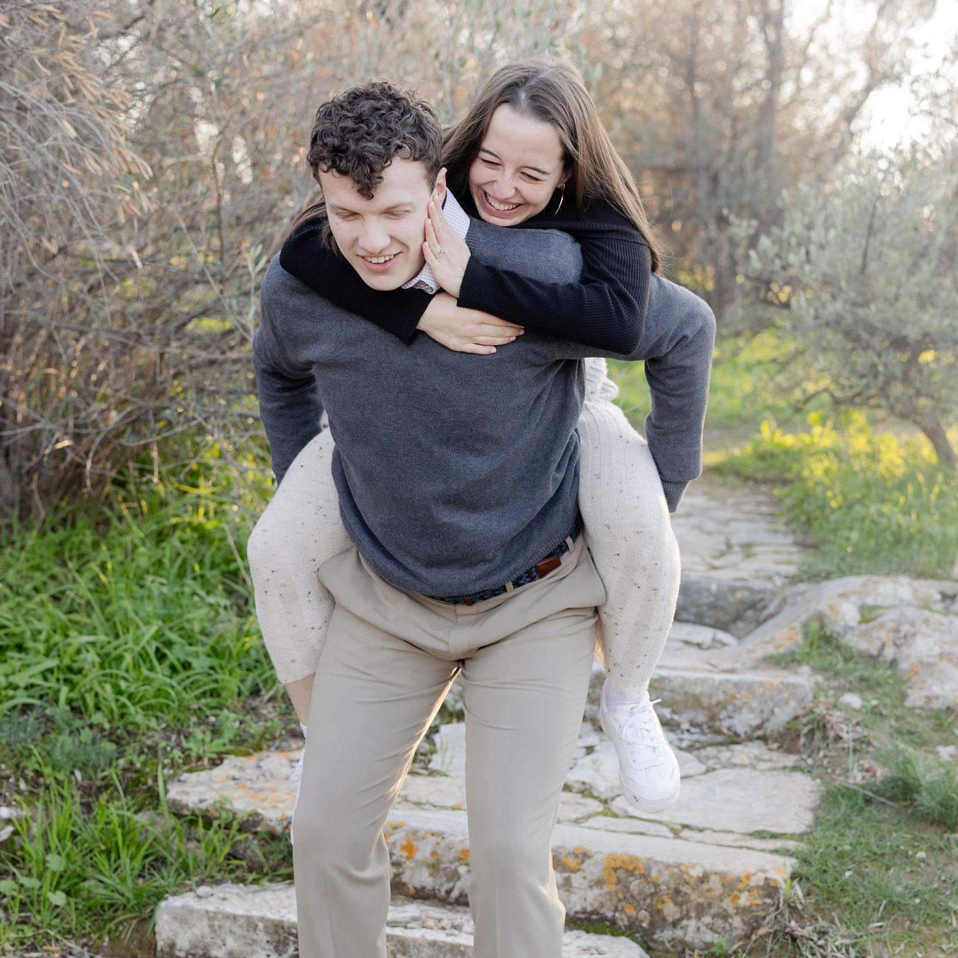Photos from our engagement in Greece!