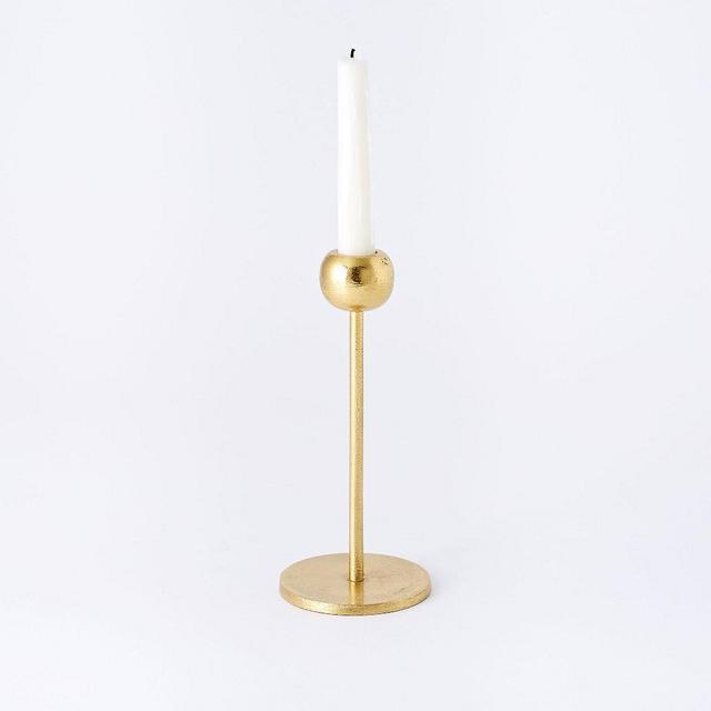 Aaron Probyn Brass Candleholder, Large, Set of 6