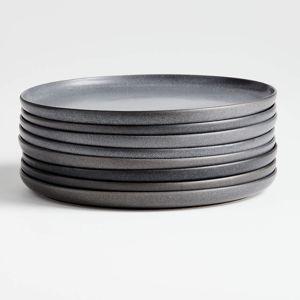 Wren Matte Dark Grey Salad Plate