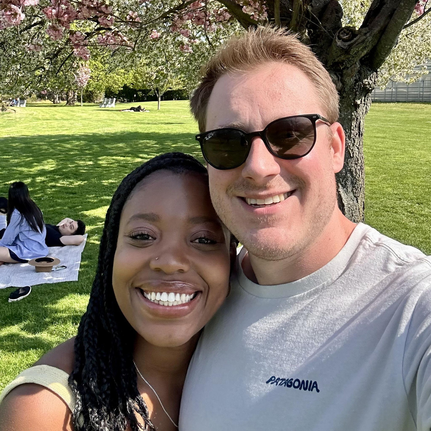 Our fourth date and first picture together!