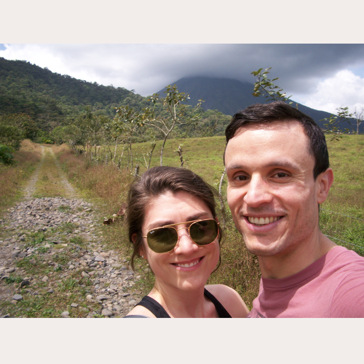 All we ever saw of the Arenal volcano in Costa Rica