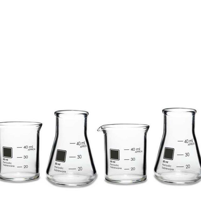 Periodic Tableware Laboratory Shot Glasses