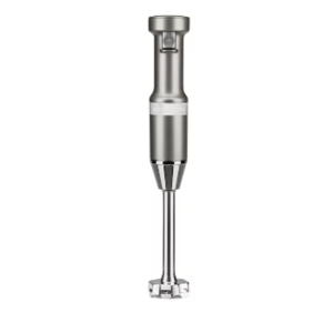 KitchenAid Corded 3-Speed Hand Blender Contour Silver: Immersion Handheld Blender, Dishwasher-Safe, 180W