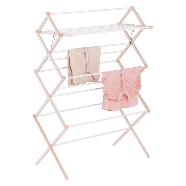 Wooden Clothes Drying Rack