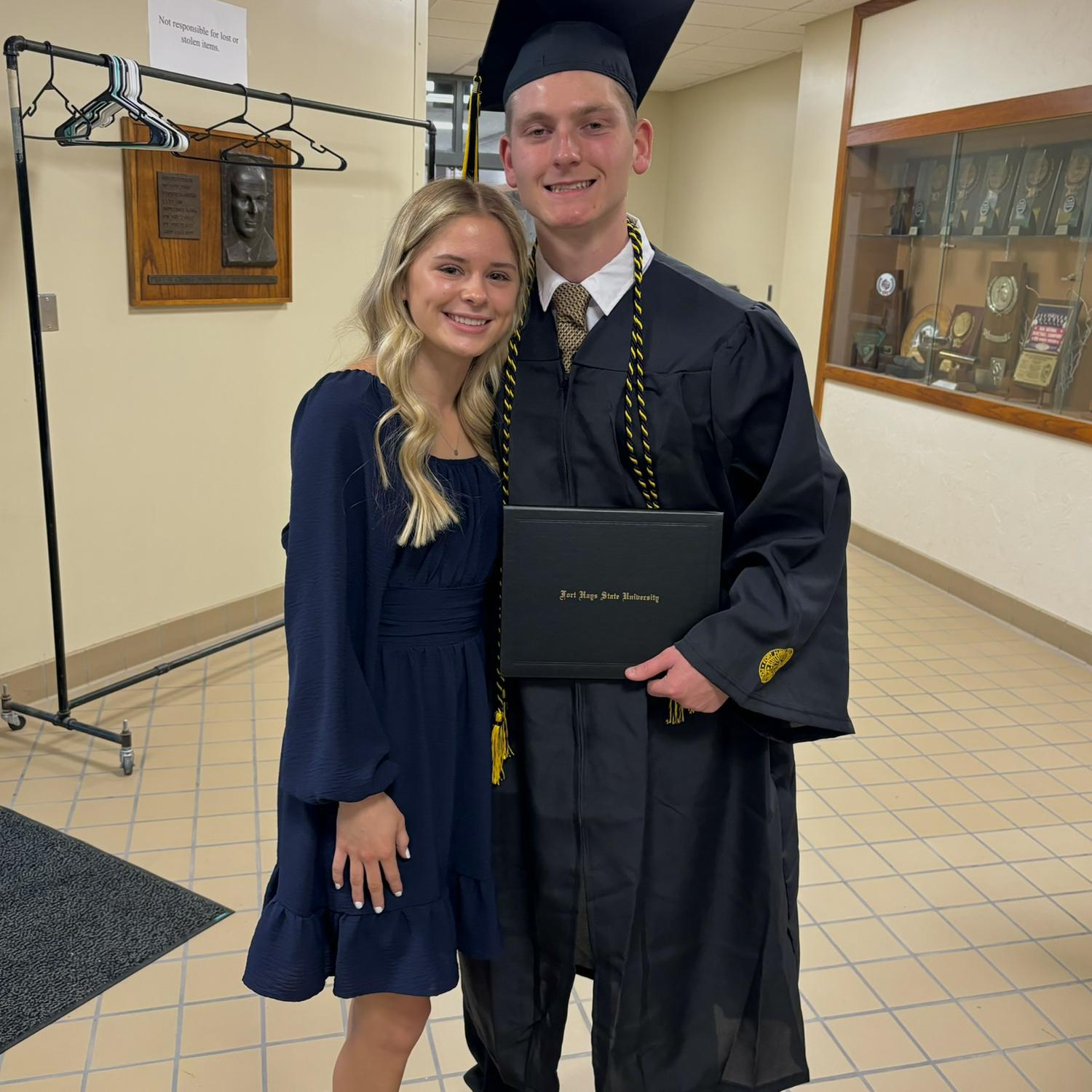 Christian’s college graduation