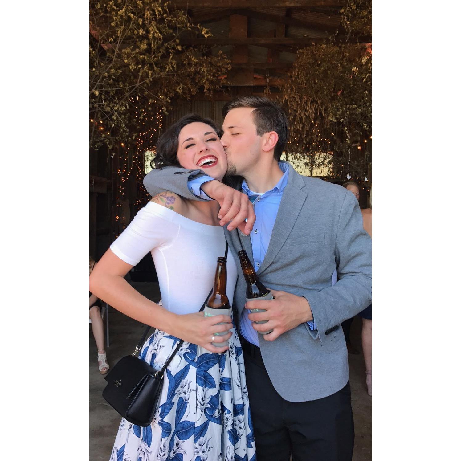 Christie and Chris' wedding