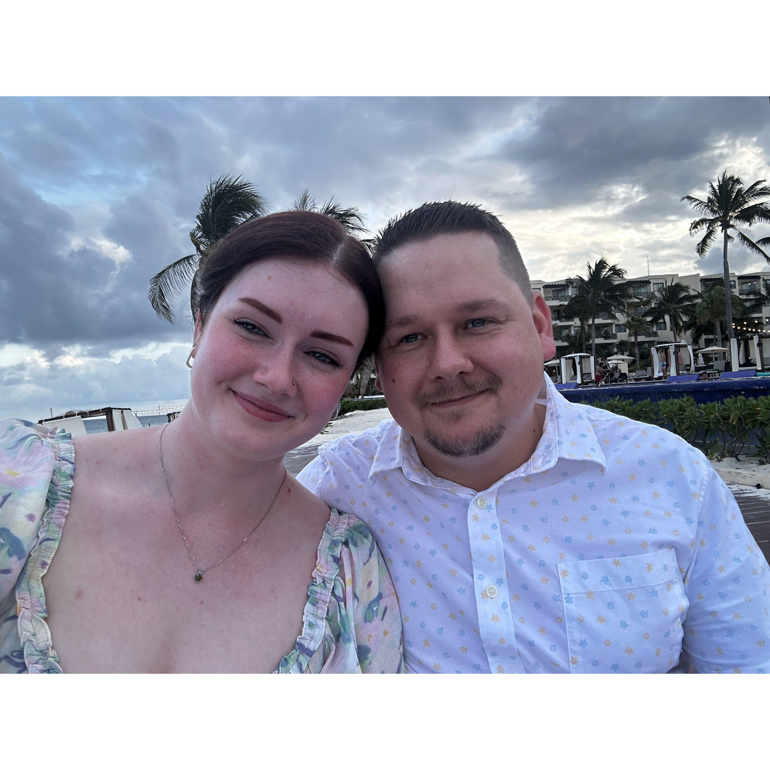 At a friend's wedding in Cancun 2024