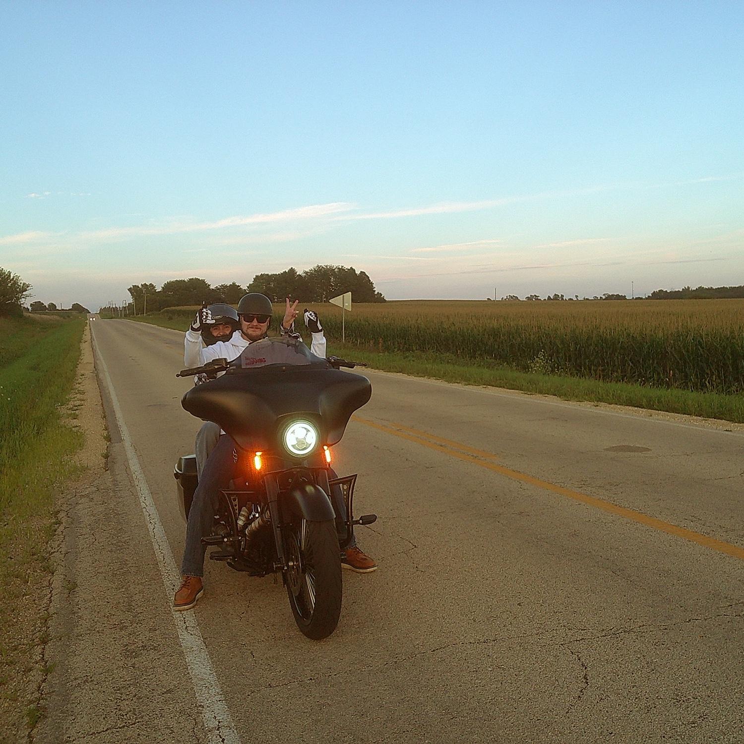 Our first motorcycle trip to Galena