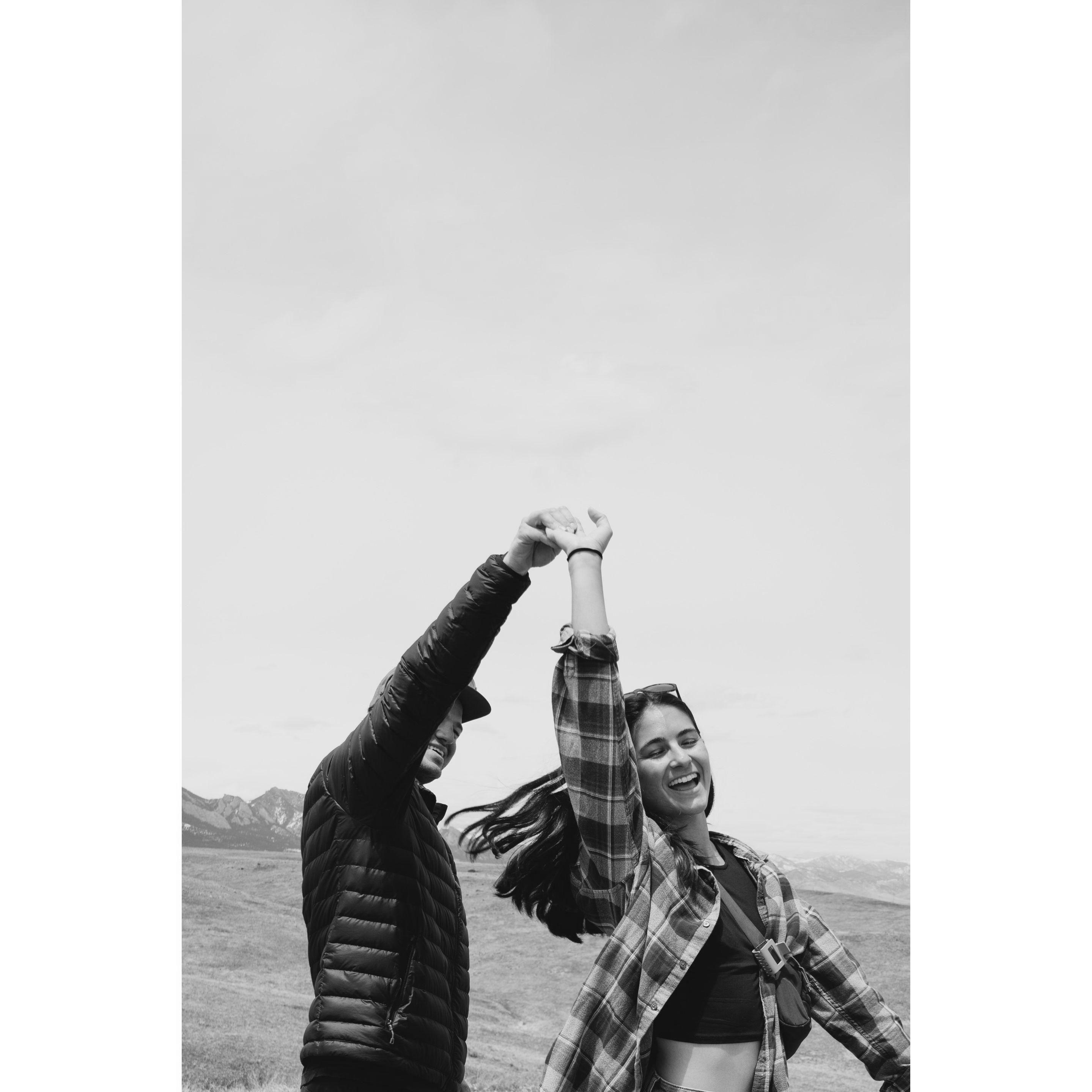 Superior, CO, 2022 - Get you someone who makes you want to dance... AFTER placing 2nd at the state championship circuit race.