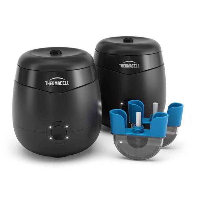 Thermacell Mosquito Repellent E-Series Rechargeable Repeller with 20’ Mosquito Protection Zone; Includes 12-Hr Repellent Refill; No Spray, Flame or Scent; DEET-Free Bug Spray Alternative
