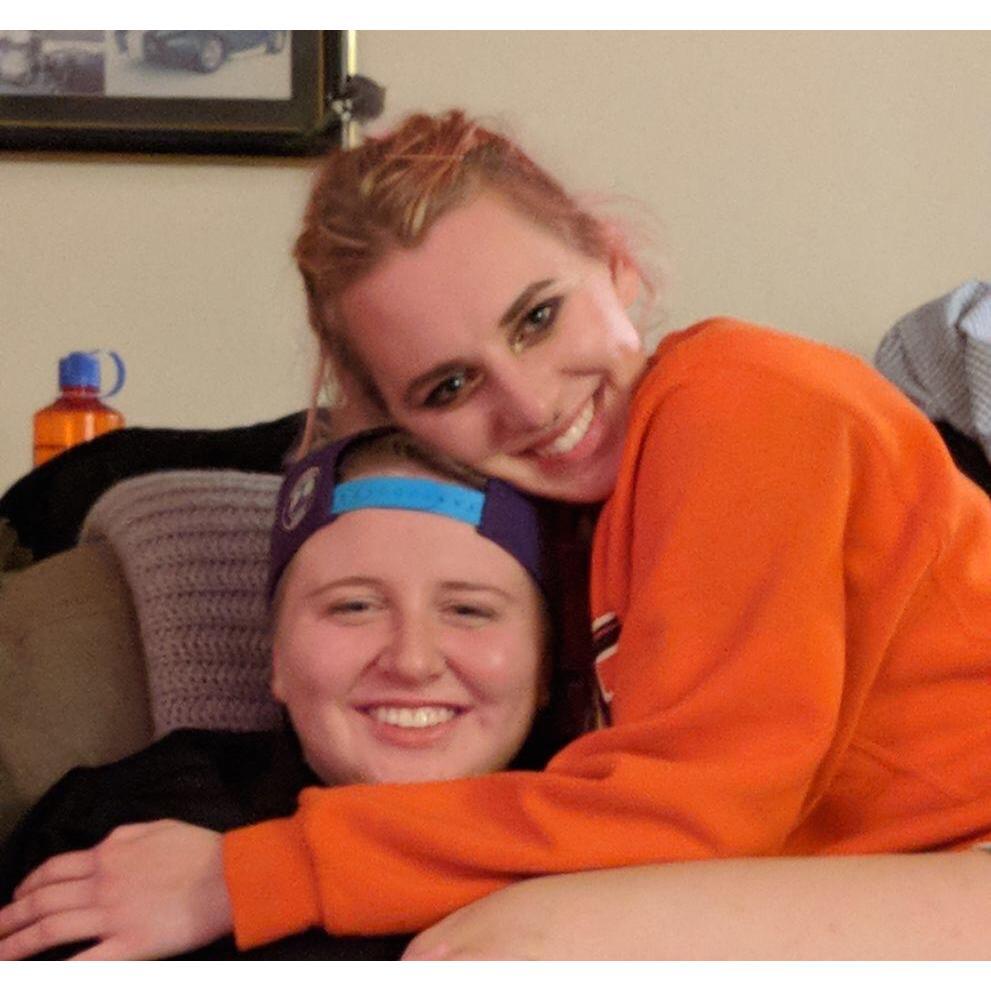 Claire and Grace when they first started dating