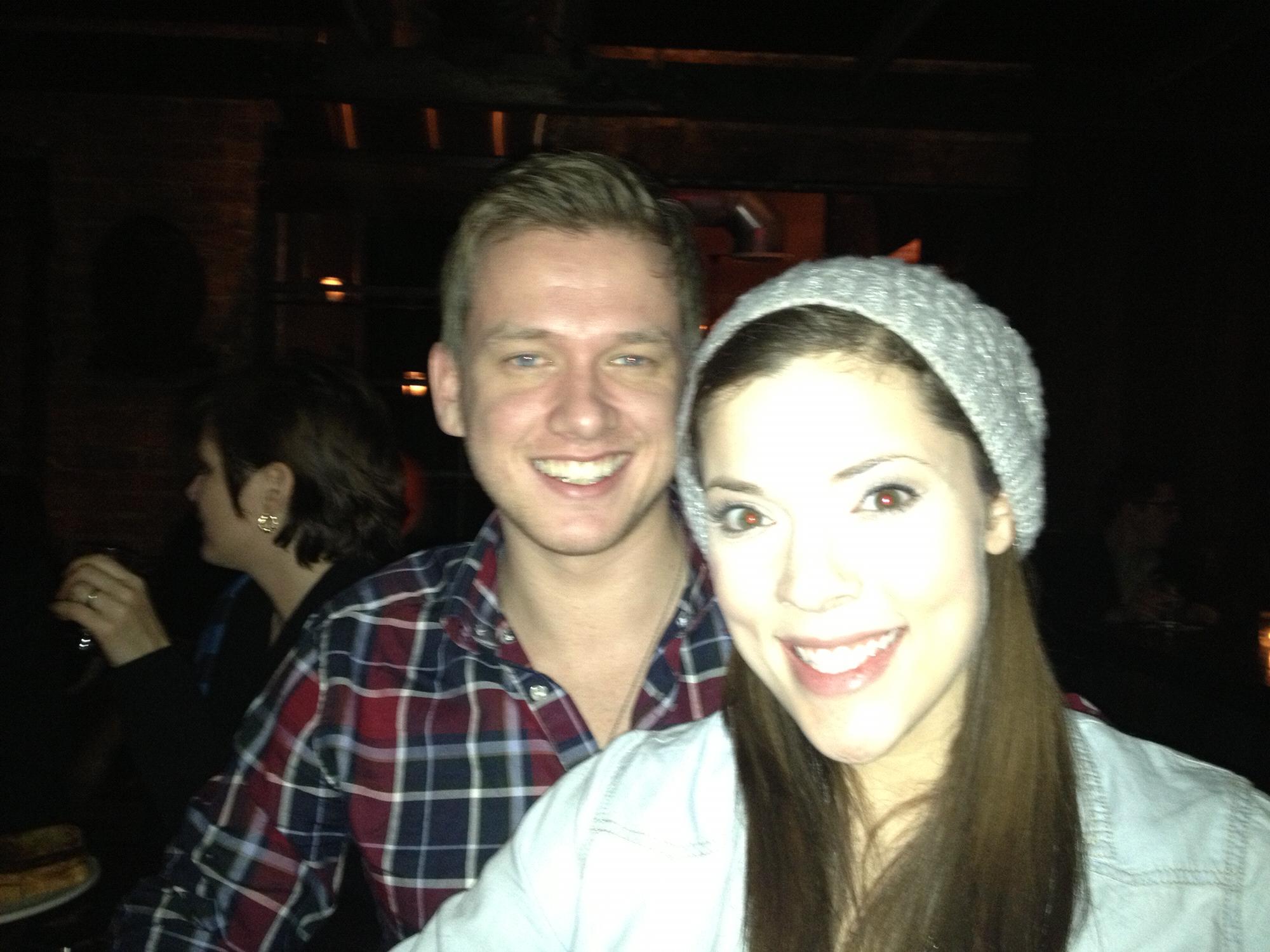 Out in Astoria.