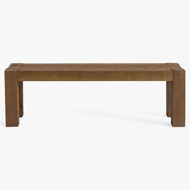 Rockport Dining Bench, Cocoa Brown
