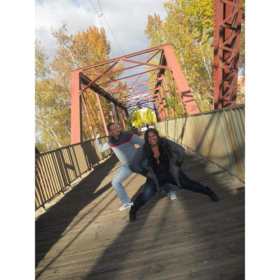 Funny poses on a Fall afternoon walking the Greenbelt