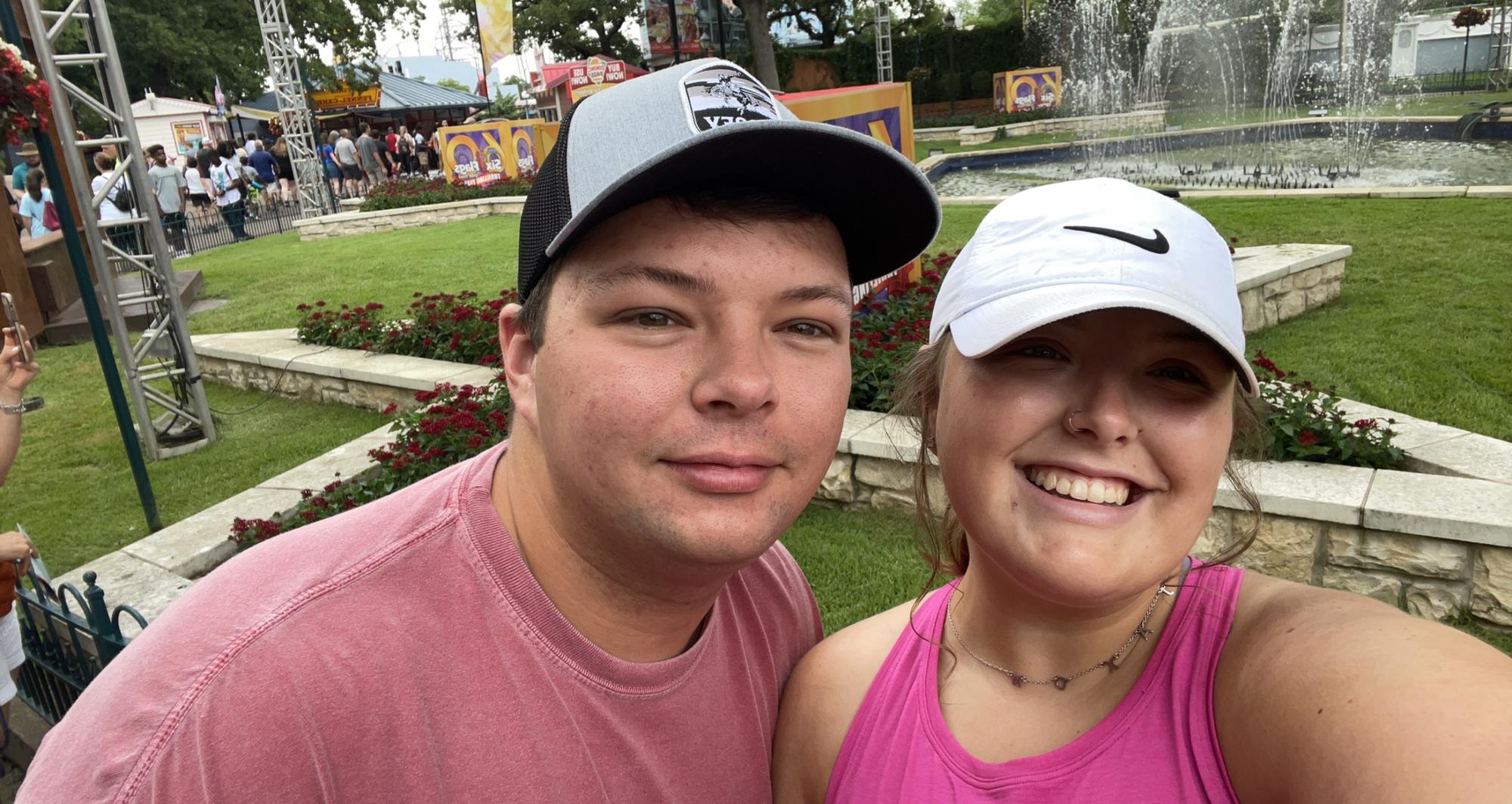 Blake's birthday trip to six flags!