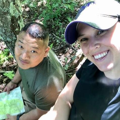 Mid-afternoon hike break while trekking the Dolly Sods wilderness.