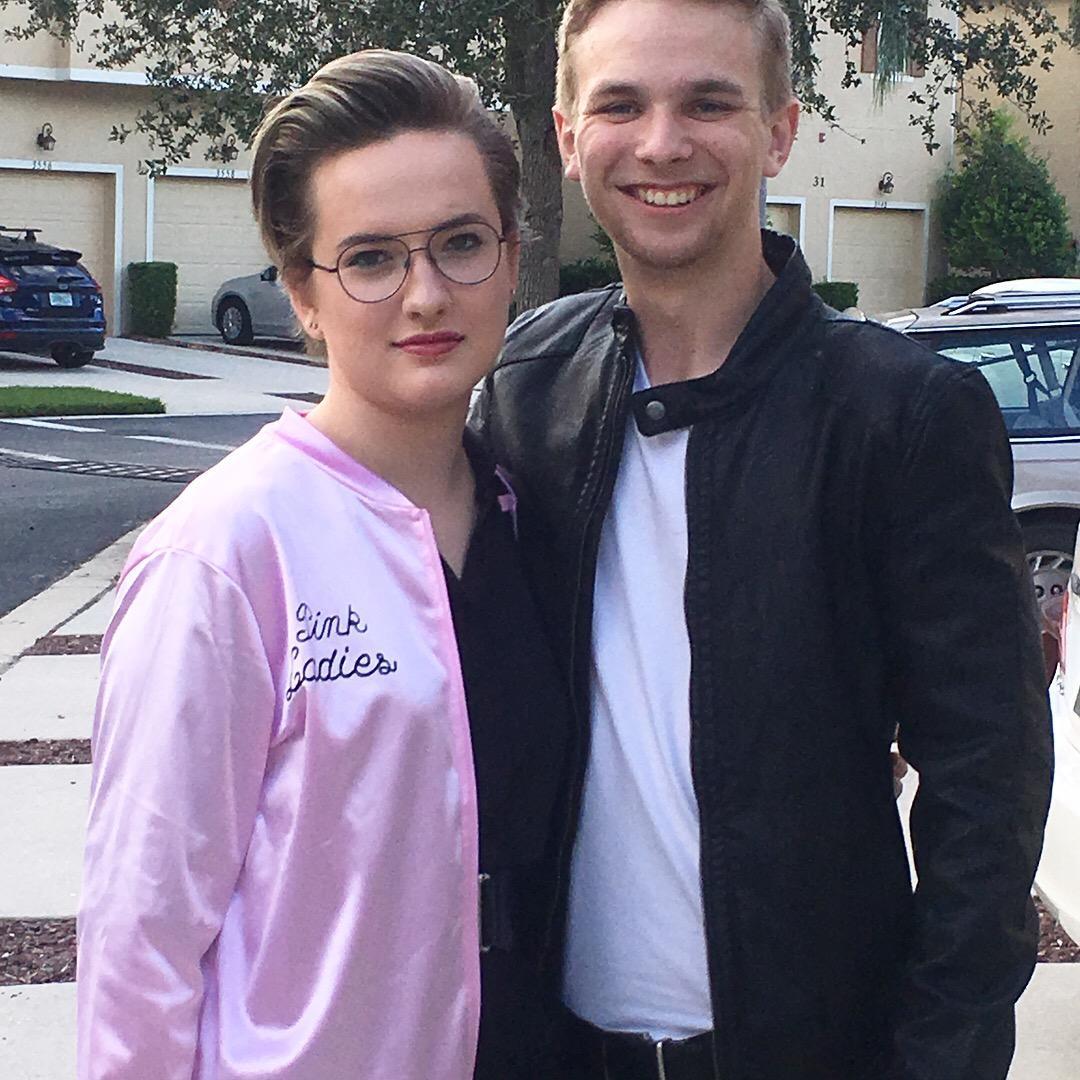 Sam's senior sock-hop dance...
