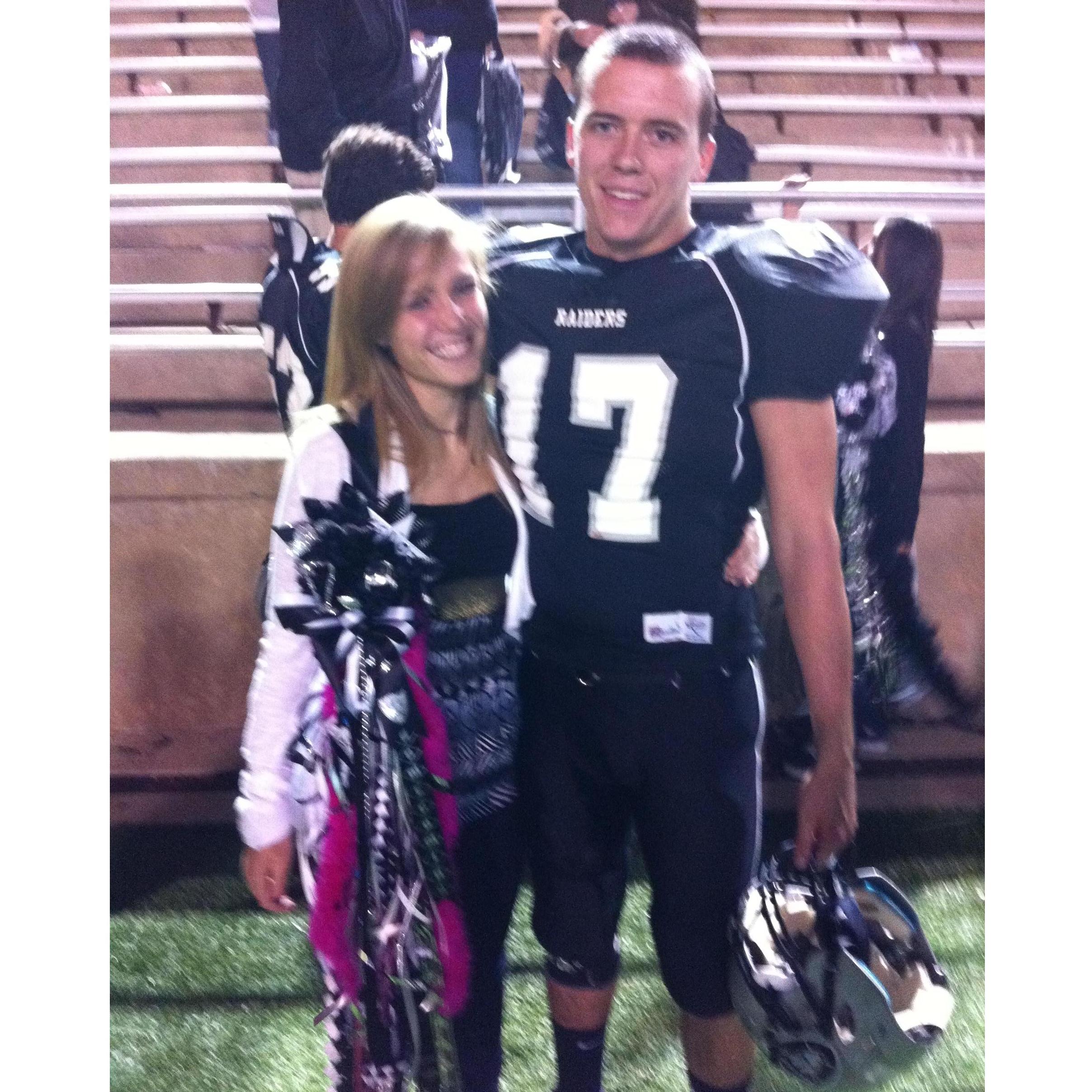 Throwback to those Friday night lights.