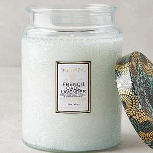 Limited Edition Voluspa Cut Glass Jar Candle