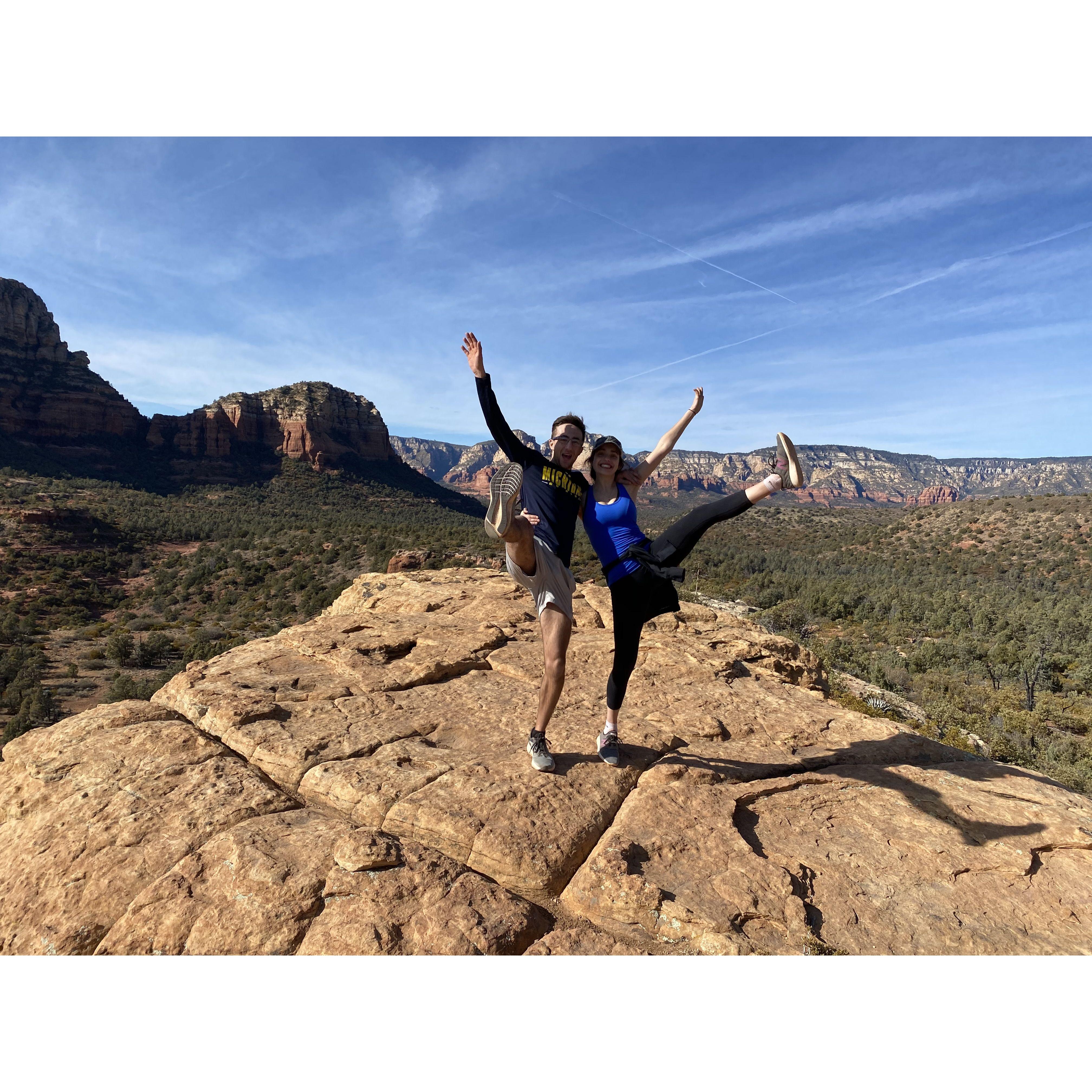 Our first trip together - Arizona and California!