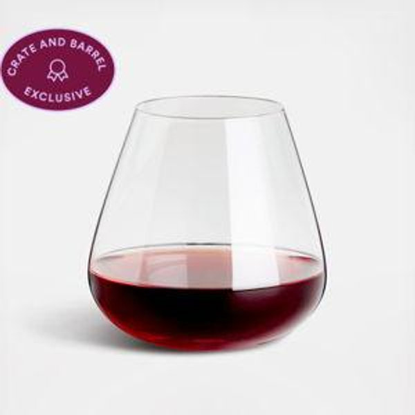 Hip Large Stemless Red Wine Glass, Set of 4