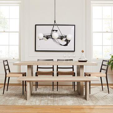 Santa Rosa Plank Dining Table | Color: Driftwood