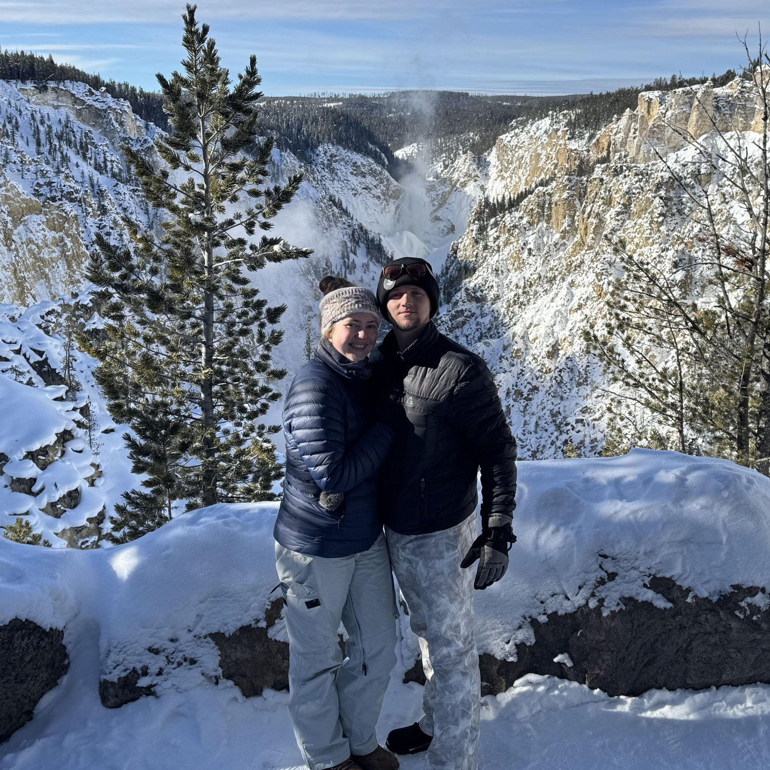 Kris first time going to Montana (and first time flying)