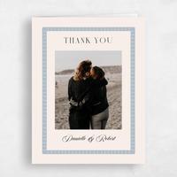 Blue Wedding Thank You - Anafi Photo