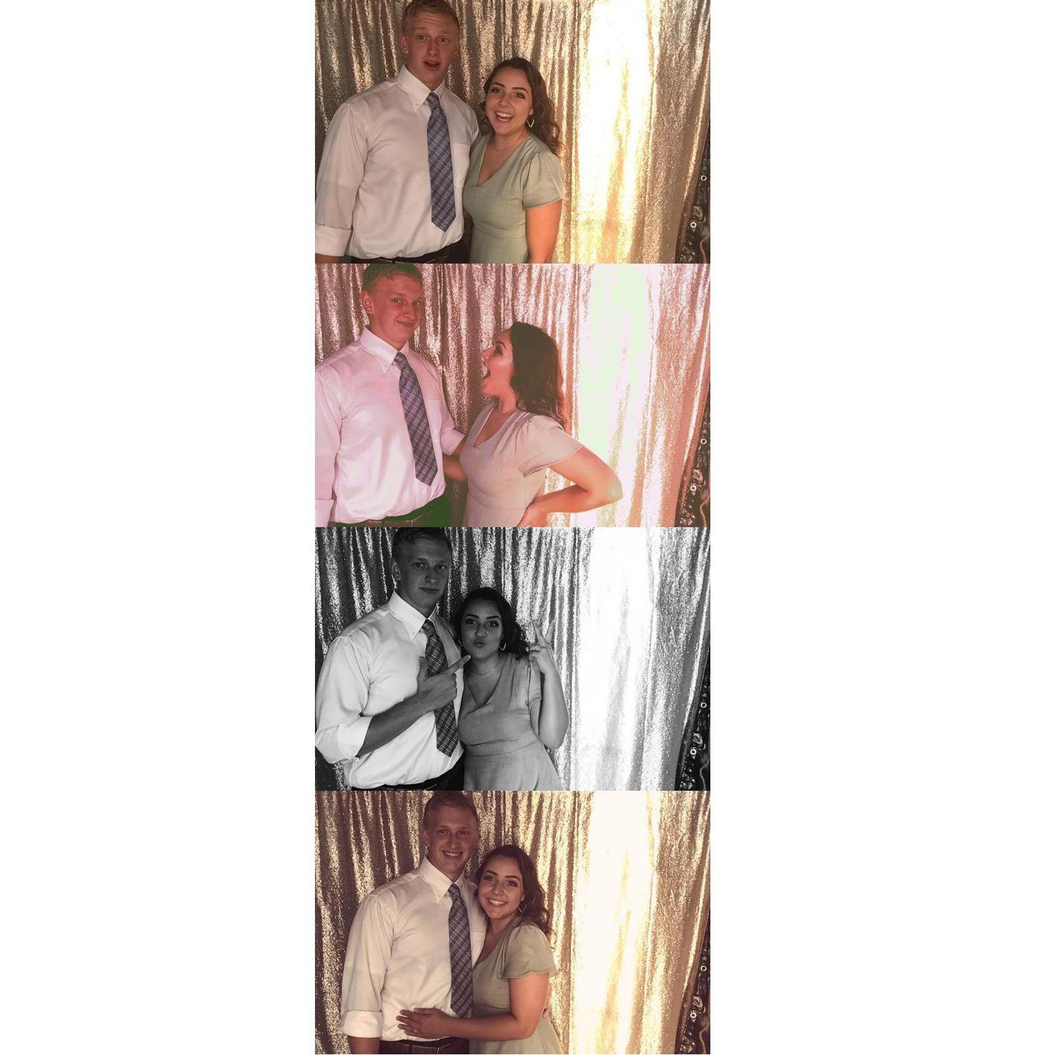 Celebrating our friend's wedding!