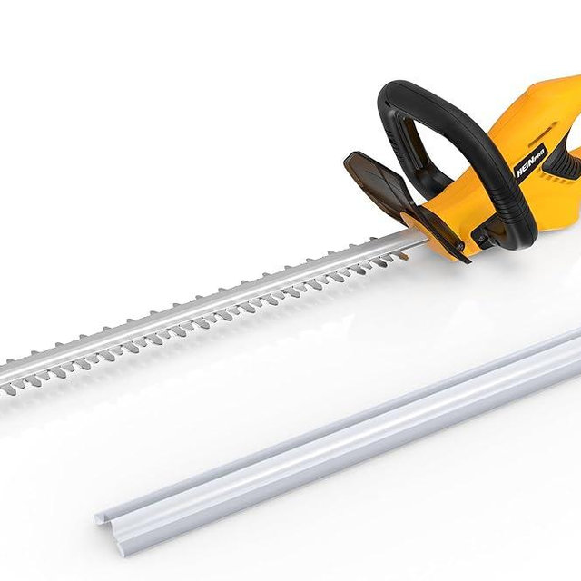 HEINPRO Cordless Hedge Trimmer 22-Inch Compatible with DEWALT 20V MAX Battery (Battery not Included), Electric Hedge Trimmer Cordless, Bush Trimmers for Garden, Battery Powered Hedge Trimmers