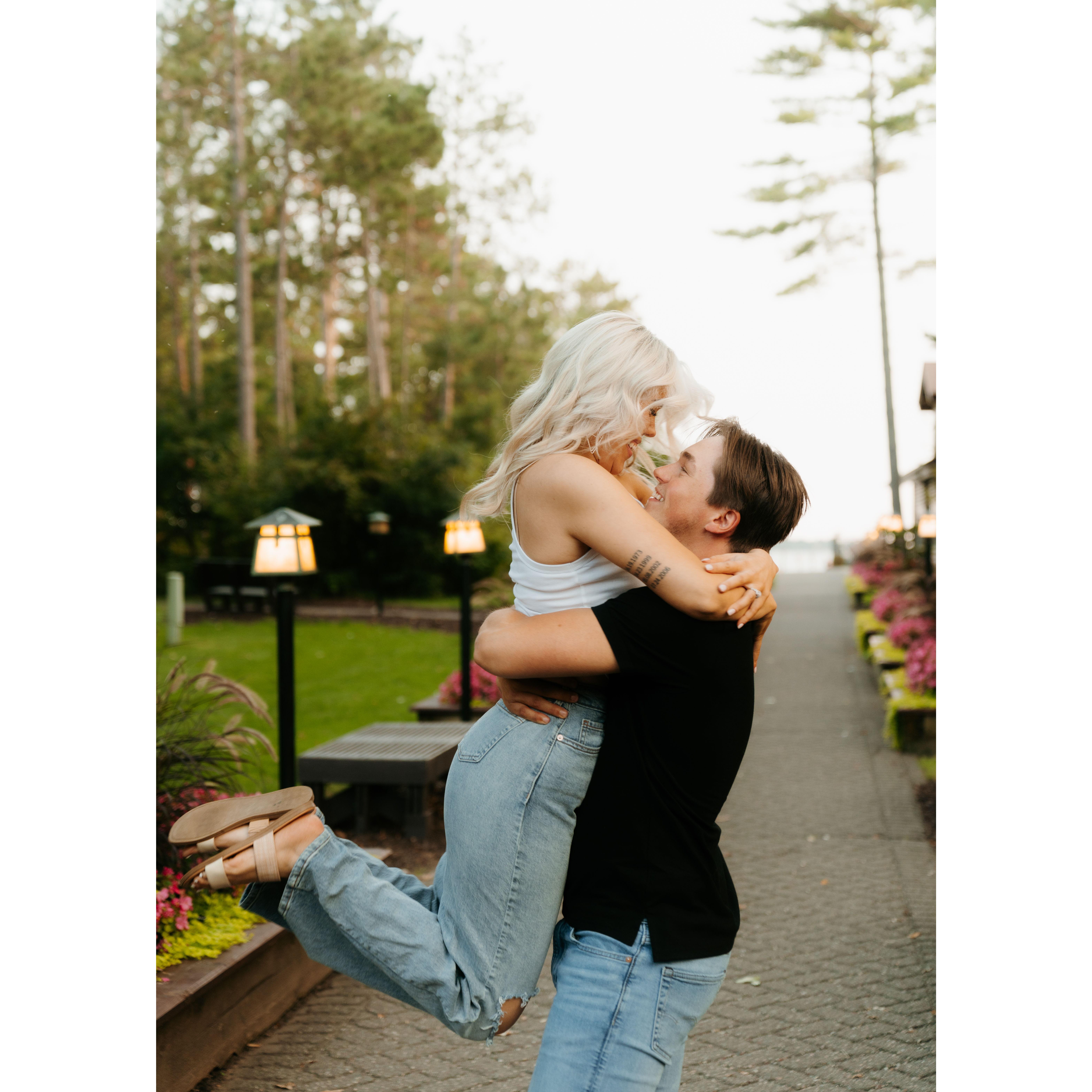 Engagement pictures.