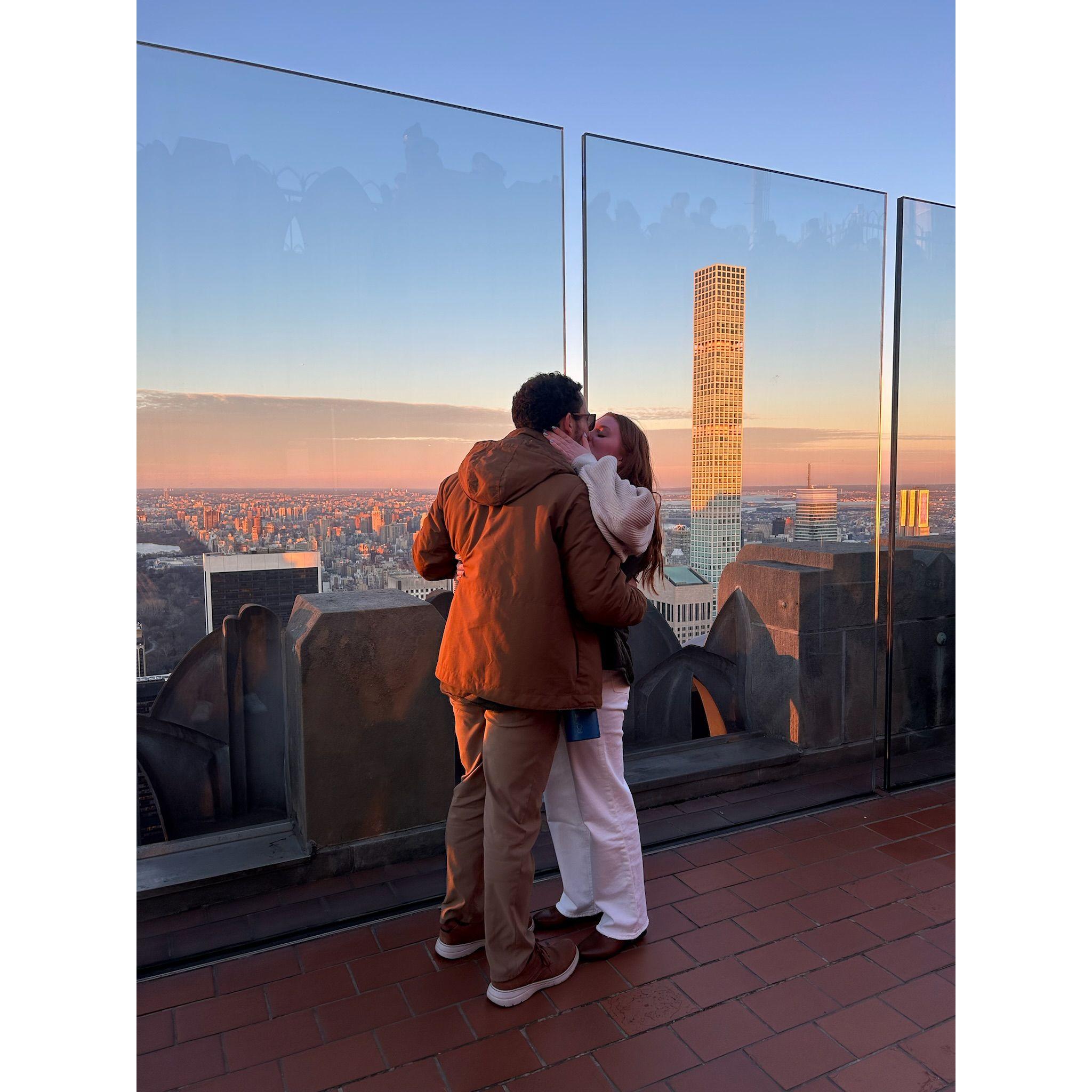 I said YES!