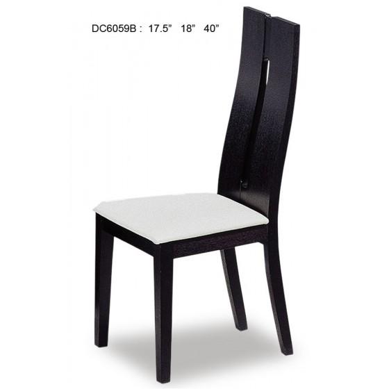 Set of 6 Dining Chairs in Wenge by At Home USA