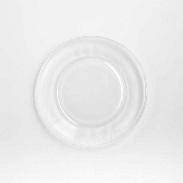 Moderno Glass Salad Plates, Set of Eight