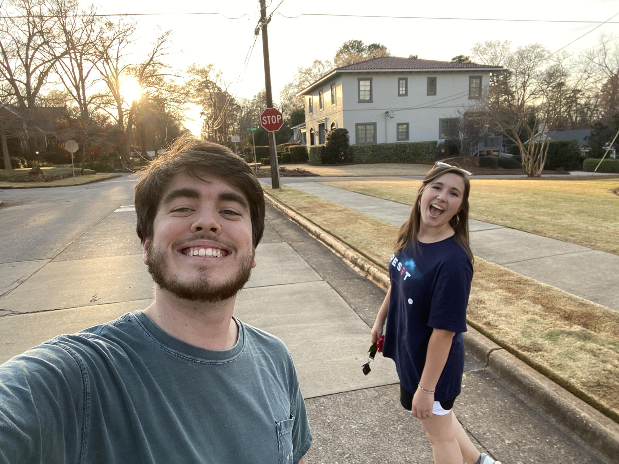 We love a good walk and chat! Most definitely followed by a trip to Barberitos because "we deserve it"